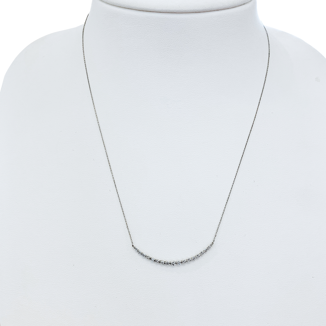 スマイルデザイン ダイヤモンド ネックレス