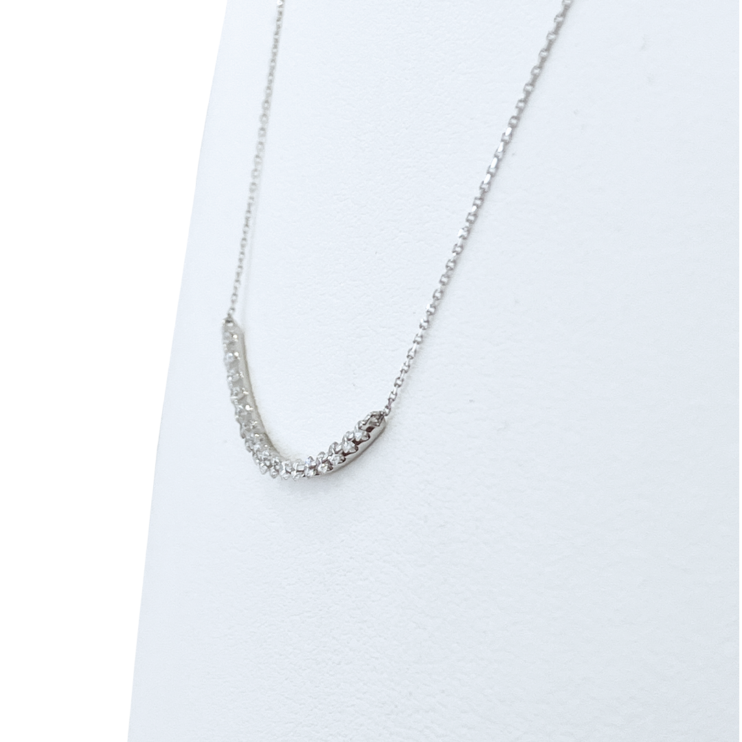 スマイルデザイン ダイヤモンド ネックレス